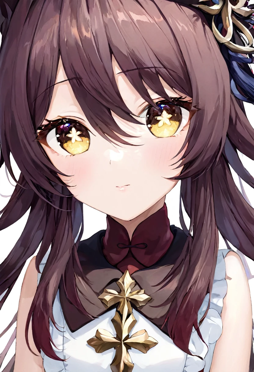 Super detailed,(Highest quality),((masterpiece)),(High resolution),original,Highly detailed 8k wallpaper,(Very delicate and beautiful),Highest_hand,anime,    (/Futao\),Beautiful cross pupil,White background