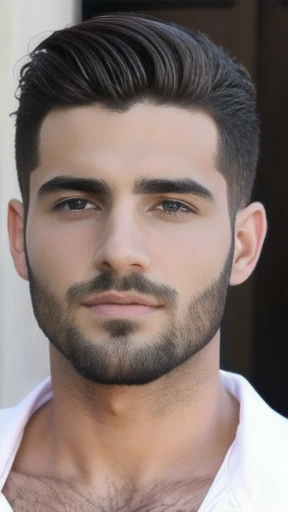 a Judaean men Stylish hair Focus on the face