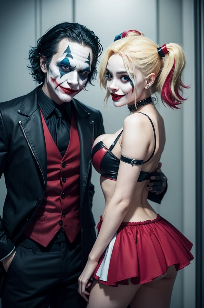 Joker together with Harley Quinn