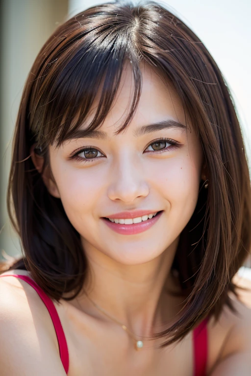 The best quality at its best, masterpiece, Ultra-high resolution, (Photorealistic:1.4), Raw photo, One girl,smile、Drooling from the mouth