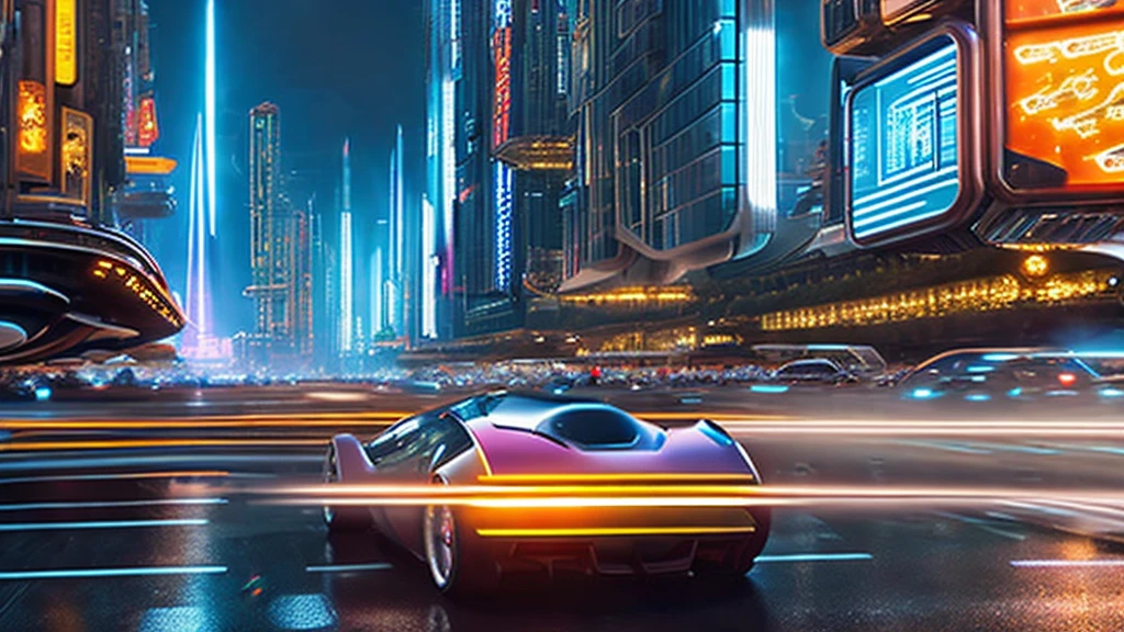 latest technology, flying cars, CLOSEUP GENERAL SHOT OF OVERCROUPED INTRICATE FUTURISTIC CYBER PUNK CITY, cinematic lighting, 4k image, futurism, PEOPLE FROM ALL OVER THE GALAXY, futuristic vehicles, CHINESE FOOD STALLS, CONSTANT STEAM AND HUMIDITY, SUPER TALL BUILDINGS ON THE AVENUE, VERY TALL SKYSCRAPER, SATURDAY AT NIGHT, music, Bustle, many cars, GIRLS OF THE NIGHT, LUXURY CARS,

