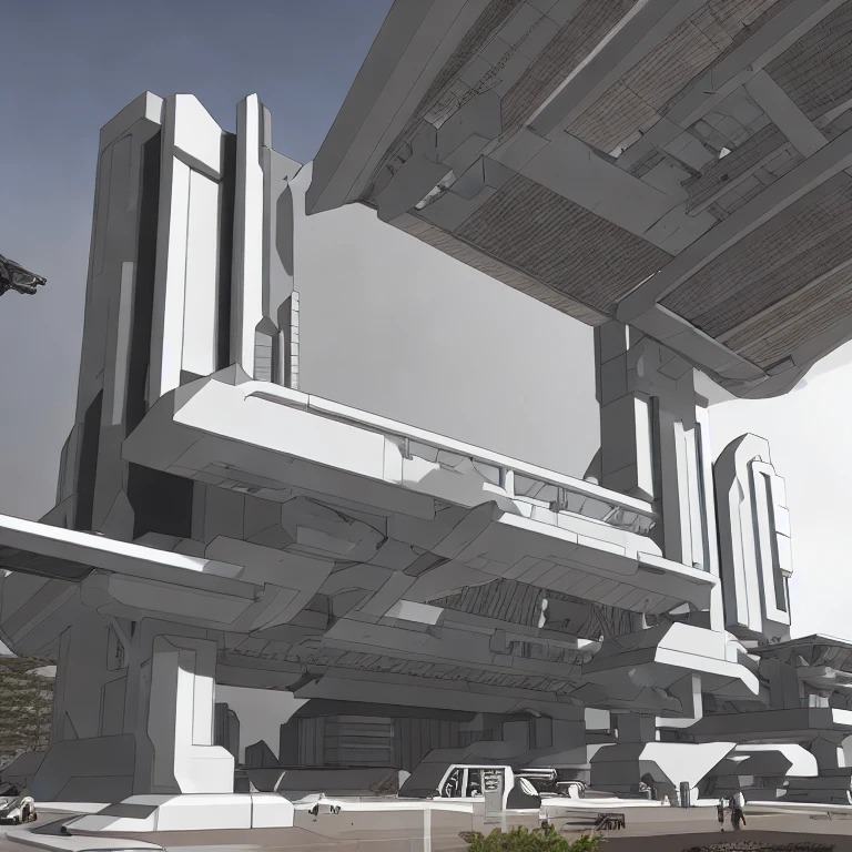 Sci fi building