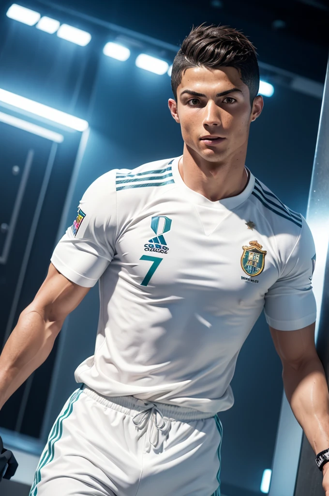 Cristiano Ronaldo in an anime