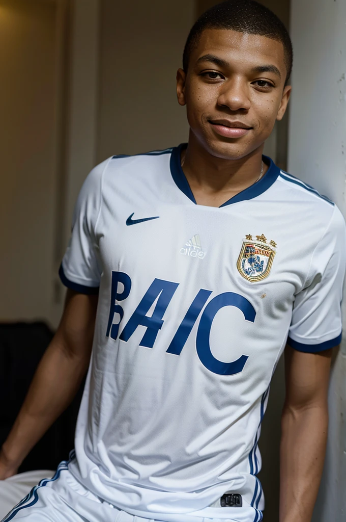 Mbappe wear madrid jersey