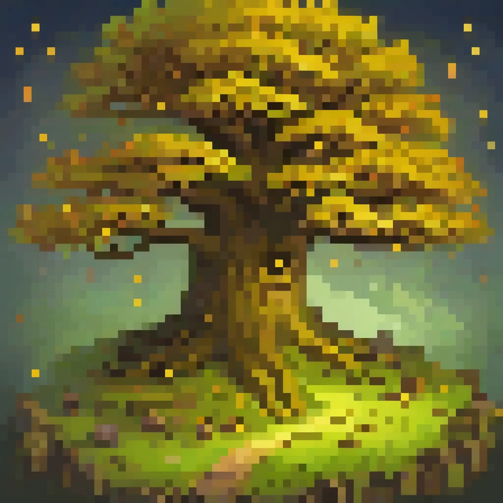 giant magical tree