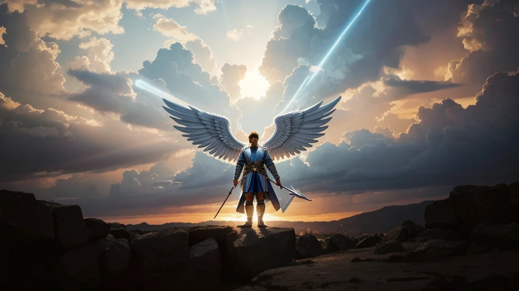angel, angel masculino divino, naturals, Army of God Angel, angel Masculino de Deus, Strong male angel, Army of God, Angel Man of God, Barba Judaica, Hebrew Angel, God's Heaven, God's Heaven Céus, realistic man, celestial armor, Beauthfull, Blue Thunder, fire azul, Realistic fire azul, realistic thunder, electrical screws, realistic detailed 8k, Realistic 16K detail, hard, Detailed realistic color, Detailed realistic thunder, fire azul Realistic 8K, Cores photorrealistic 8K, 8K detailed colors, Nitidez photorrealistic 8K, ULTRAHD Photorealism, Divine fire azul, Divine Electric Blue Thunder, Sombras photorrealistics 8K, Textura photorrealistic, naturals, heavens, heavenly, sky night, céu de Beauthfull, the night, majestic, majestic Sky, Naturally Elegant, thunders, Sky thunders, Divine thunder, Linda, golden, starlight, Heavenly Bolts, villany azul, Blue Screws, Rendering, photorrealistic, ultra high definition, 4K, detailed textures, thunder, detailed shadows, detailed colors, naturals Linda, Great Divine, detailed contrast, realistic contrast, high resolution, detailed colors, realistic detailed 16K, 8k high definition, detailed contrast, realistic contrast, high resolution, detailed colors, fire, villany, realistic detailed, posh,