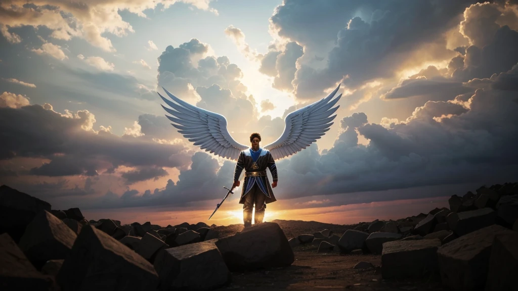 angel, angel masculino divino, naturals, Army of God Angel, angel Masculino de Deus, Strong male angel, Army of God, Angel Man of God, Barba Judaica, Hebrew Angel, God's Heaven, God's Heaven Céus, realistic man, celestial armor, Beauthfull, Blue Thunder, fire azul, Realistic fire azul, realistic thunder, electrical screws, realistic detailed 8k, Realistic 16K detail, hard, Detailed realistic color, Detailed realistic thunder, fire azul Realistic 8K, Cores photorrealistic 8K, 8K detailed colors, Nitidez photorrealistic 8K, ULTRAHD Photorealism, Divine fire azul, Divine Electric Blue Thunder, Sombras photorrealistics 8K, Textura photorrealistic, naturals, heavens, heavenly, sky night, céu de Beauthfull, the night, majestic, majestic Sky, Naturally Elegant, thunders, Sky thunders, Divine thunder, Linda, golden, starlight, Heavenly Bolts, villany azul, Blue Screws, Rendering, photorrealistic, ultra high definition, 4K, detailed textures, thunder, detailed shadows, detailed colors, naturals Linda, Great Divine, detailed contrast, realistic contrast, high resolution, detailed colors, realistic detailed 16K, 8k high definition, detailed contrast, realistic contrast, high resolution, detailed colors, fire, villany, realistic detailed, posh,