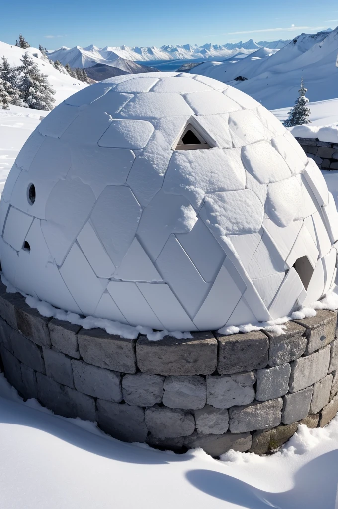 Acaiteria with igloo