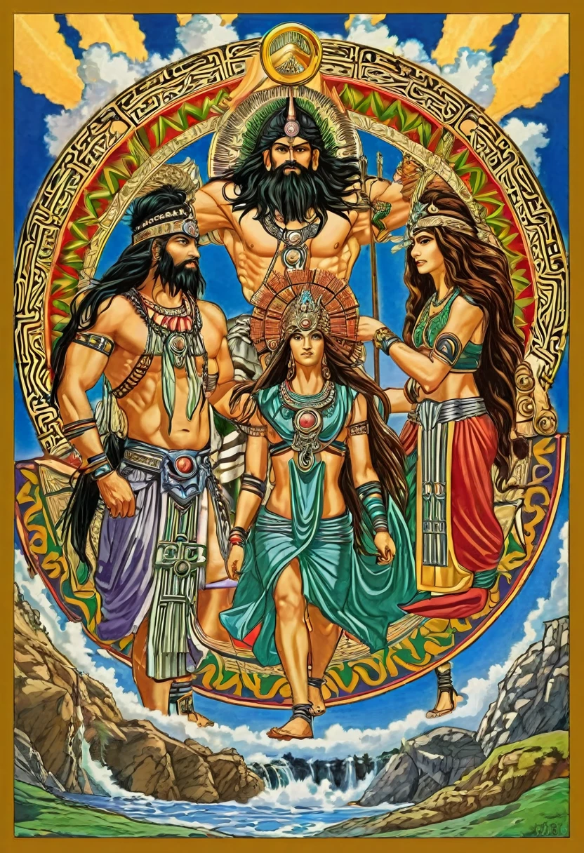 Enki, Enlil And Anu Wisdom, Order and Power