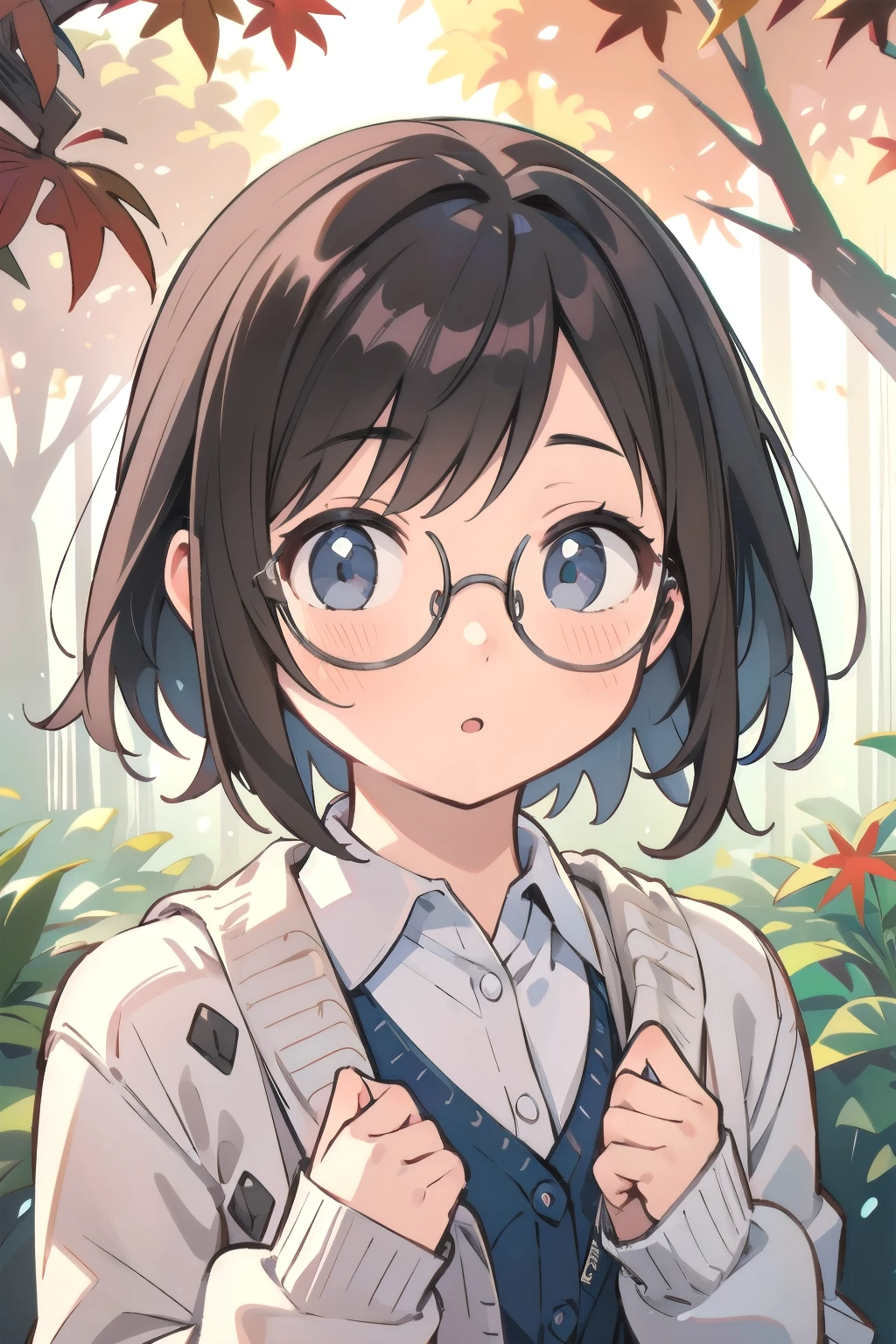 masterpiece, Portraiture, Amazingly beautiful 1 girl, (cute:1.1), Beautiful woman face, Normal chest, Round Glasses, Lightweight cardigan, Bob, Brown Hair, autumn, Excited, blushing,,ハムスターを抱いている
masterpiece, high quality, 最high quality, Super detailed, High resolution, (realism:1.1), photorealism, Volumetric lighting, Contrast, Depth of written boundary, Sharp focus, Absurd, Unreal Engine