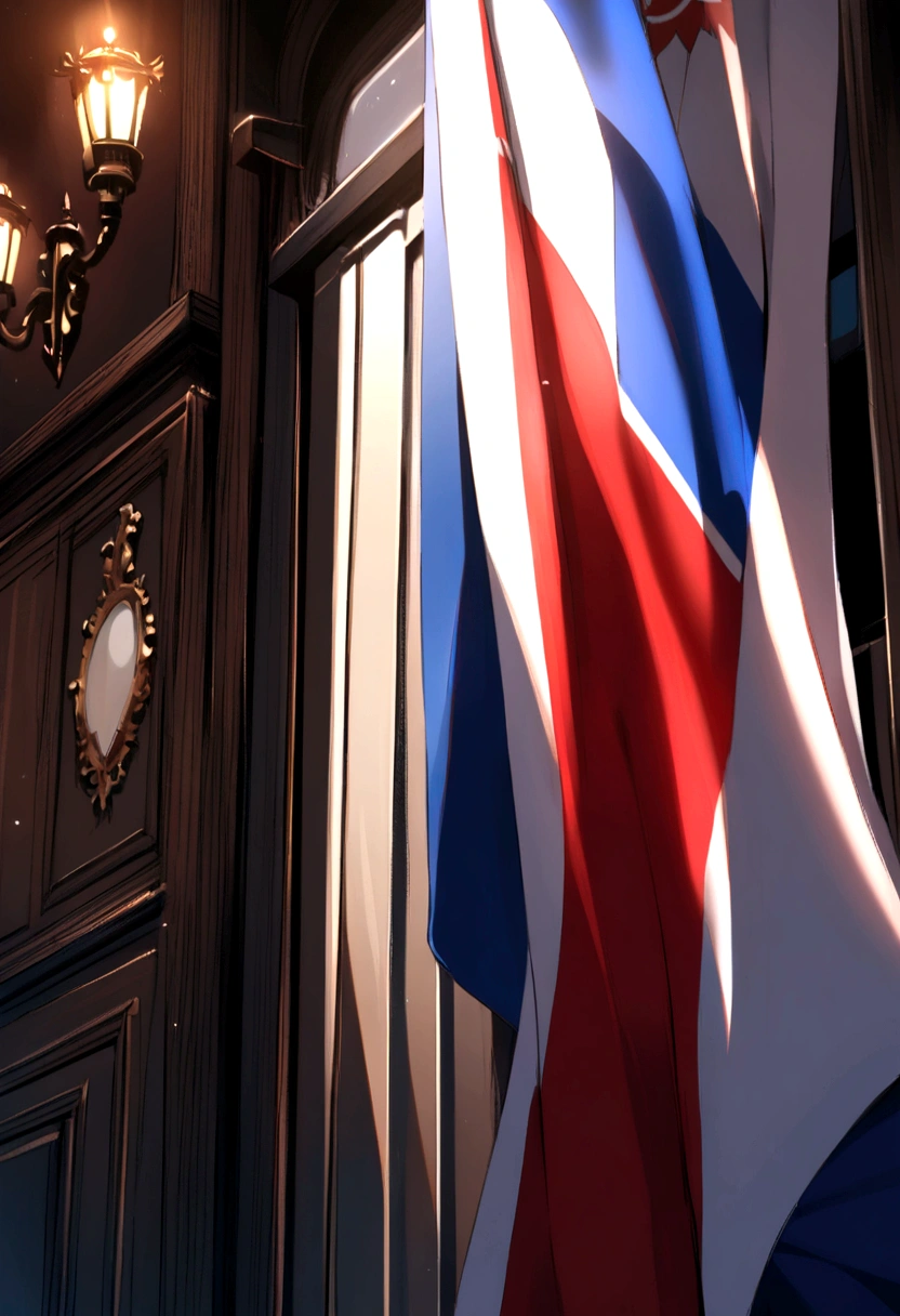 Paris France flag blue white red