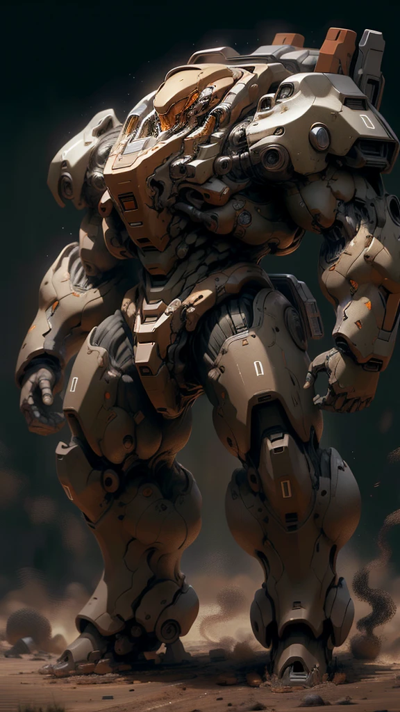 ((best quality)),((masterpiece)),((highres)),((detailed)), original,
DoomMedium,(full body:1.5),
robot, strong, umber, on the dust,