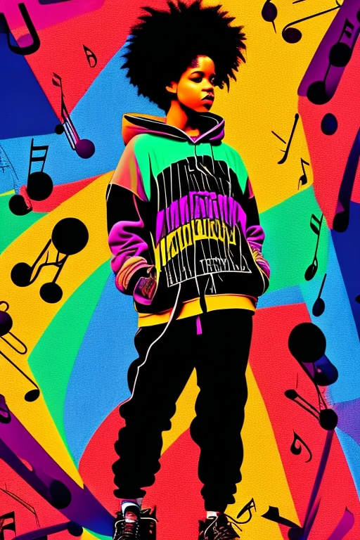 A background filled with scattered musical notes in various sizes and colors

A background completely filled with scattered musical notes in various sizes and colors, covering the entire screen.

beautiful girl colorful image

Dance hiphop Dance CREW  Waacking Dance

Punking 


black medium hair black medium hair 

Five fingers Baggy clothes Baggy clothes