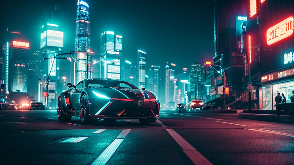 ((FUTURISTIC CYBER PUNK CITY 30TH CENTURY) FORCED PERSPECTIVE FROM HIGH POINT , EXTENSIVE DEPTH OF FIELD (((futurism))) OVERPOPULATION WALKS THE STREETS, EXTREME FOCUS AND SHARPNESS OF THE SHAPES , EXTENSIVE DEPTH OF FIELD, latest technology, flying cars, CLOSEUP GENERAL SHOT OF OVERCROUPED INTRICATE FUTURISTIC CYBER PUNK CITY, cinematic lighting, 4k image, futurism, futuristic vehicles, CHINESE FOOD STALLS, CONSTANT HUMIDITY, SUPER TALL BUILDINGS ON THE AVENUE, VERY TALL SKYSCRAPER, SATURDAY AT NIGHT, music, Bustle, many cars, GIRLS OF THE NIGHT, LUXURY CARS,