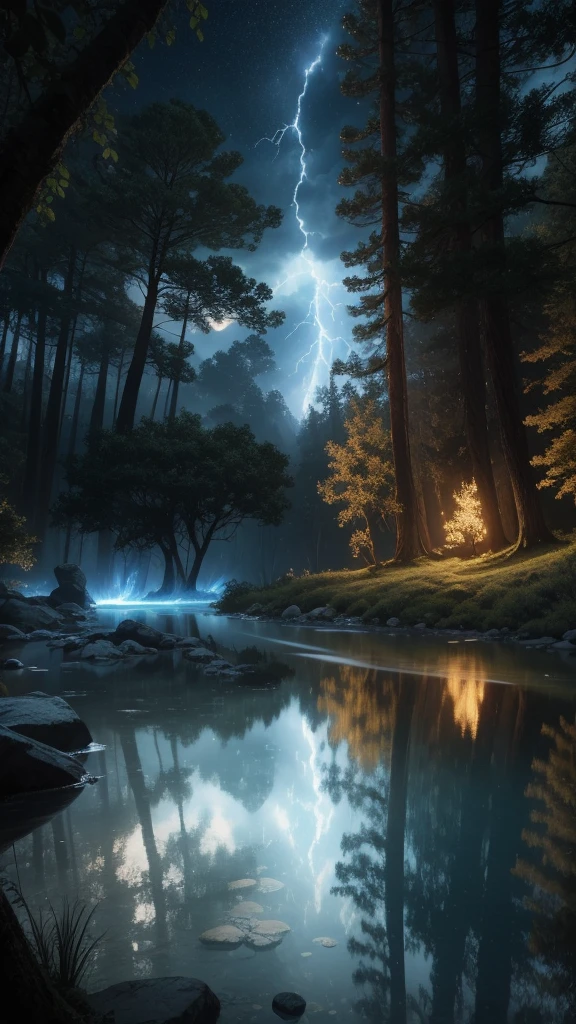 Celestial Tree, big tree, paisaje, panorama, Sky Heaven, naturey, palmtrees, forst, Rivers of water, Thunder Light, Detailed Realistic FullHD Fotorrealism, Majestic, comely, fire, villany,  Thunders, Sky Thunders, Stars, photorrealistic 6K, UltraHD Detailed, detailed colors 8K, Elegant beauty, floor, stele, lightning strikes, heavens, Divine Sky, tempest, Towards the heavens, heavenly, Godlike, photorrealistic, Rendering, 4K, 8K, detailed textures, detailed shadows, padoru, detailed colors, Gods Sky, UltraHD 16K Details, 16K photorealistic textures, detailed sharpness 16K, detailed sharpness, detailed colors, realistic shadows, Ultra realistic textures, High Power, Natural Beauty, natural colors, realistic contrast, Texturas photorrealistics, detailed colors, lifelike colors, detailed shadows, Textuta photorrealistic FullHD, Sombras photorrealistics 8K, HD photorrealistic, 8K Ultra Realistic Details, Cor photorrealistic 4K, FullHD Detailed Lights, Texturas Detalhadas photorrealistics 8K, Nitidez photorrealistic, villany, detailed 4k, ultra detaild, contraste realista de 8K, detailed sharpness, cores Ultra HD, chic,