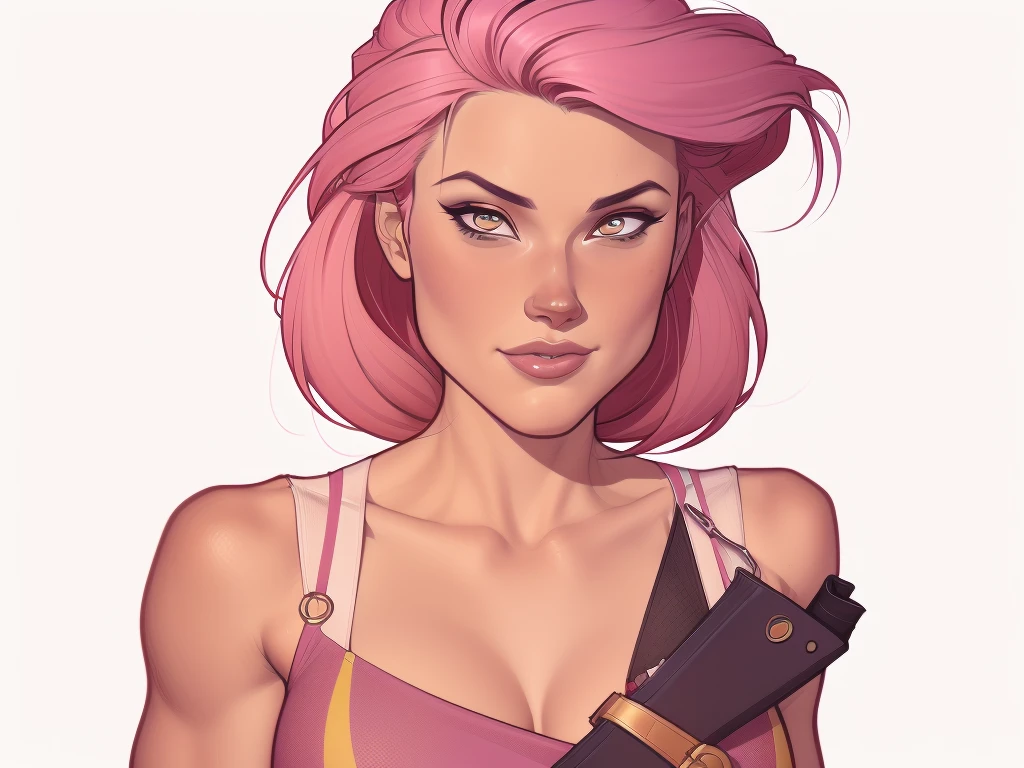 Female characters Brazilian actress girls (evil sadomasochists) animadas:1.2), mulher Imagem de desenho animadas de uma mulher , sensual clothes , super cute girl, cartoon style illustration, estilo de arte dos desenhos animadass, estilo de arte dos desenhos animadass, digital illustration style, highly detailed character design, cute detailed digital art, City fan art, portrait character design, beautiful digital illustration, high-quality portrait, comic book art, character design portrait, white background Bust without clothes and medium breasts wearing carpentry clothesa woman with pink hair and a red blouse on the cover of a magazine, vogue render, trending artegerm, in style of artegerm, por Russell Dongjun Lu, model iG | artegerm, non-style artwork by guweiz, inspired by Ross Tran, in the style of ross tran, extremely detailed artegerm, ross tran style