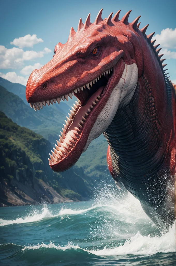 spinosaurus realistic art