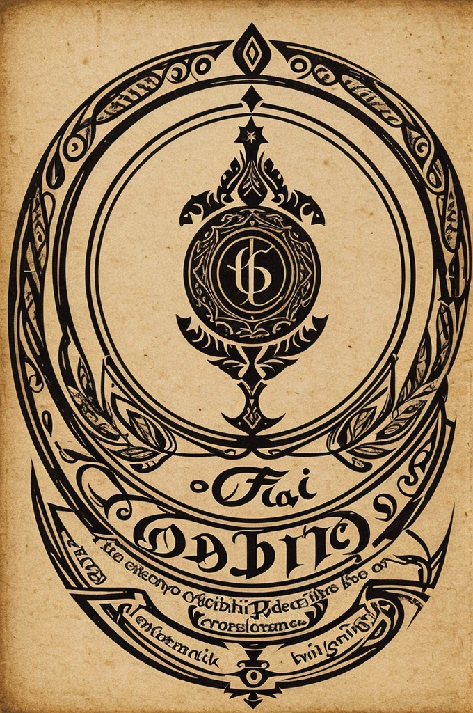 A logo of cabrihnas A.D the name thus written modern
