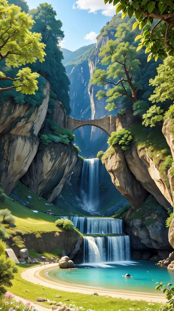 The beautiful country of France is full of nature.