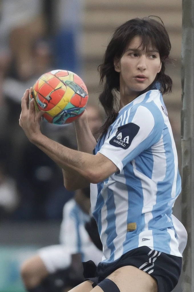 Messi Argentina national team lifted the Hercules Cup