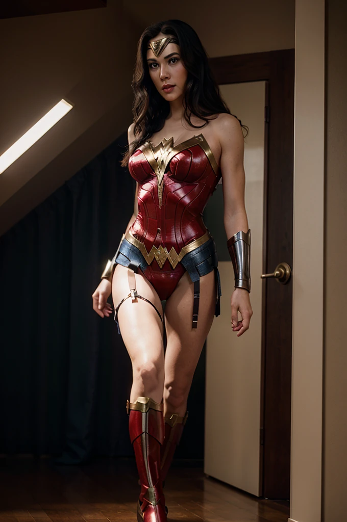 Wonder Woman, lingerie ,hyper realistic, 4k