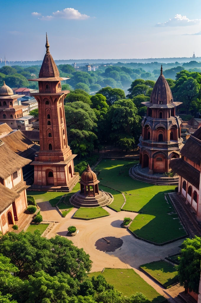 An indian city from middle ages