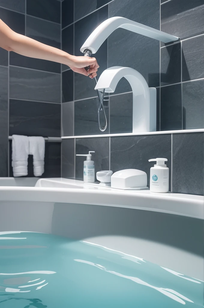 Logo for bathing and grooming 