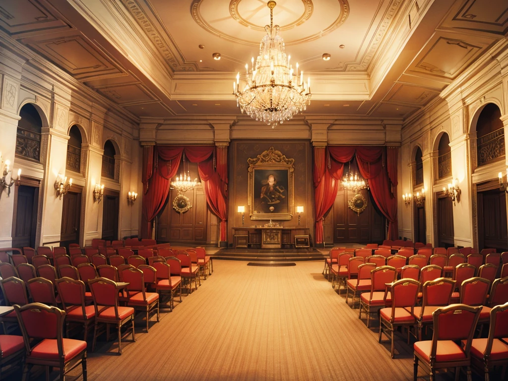 regency era ballroom interior