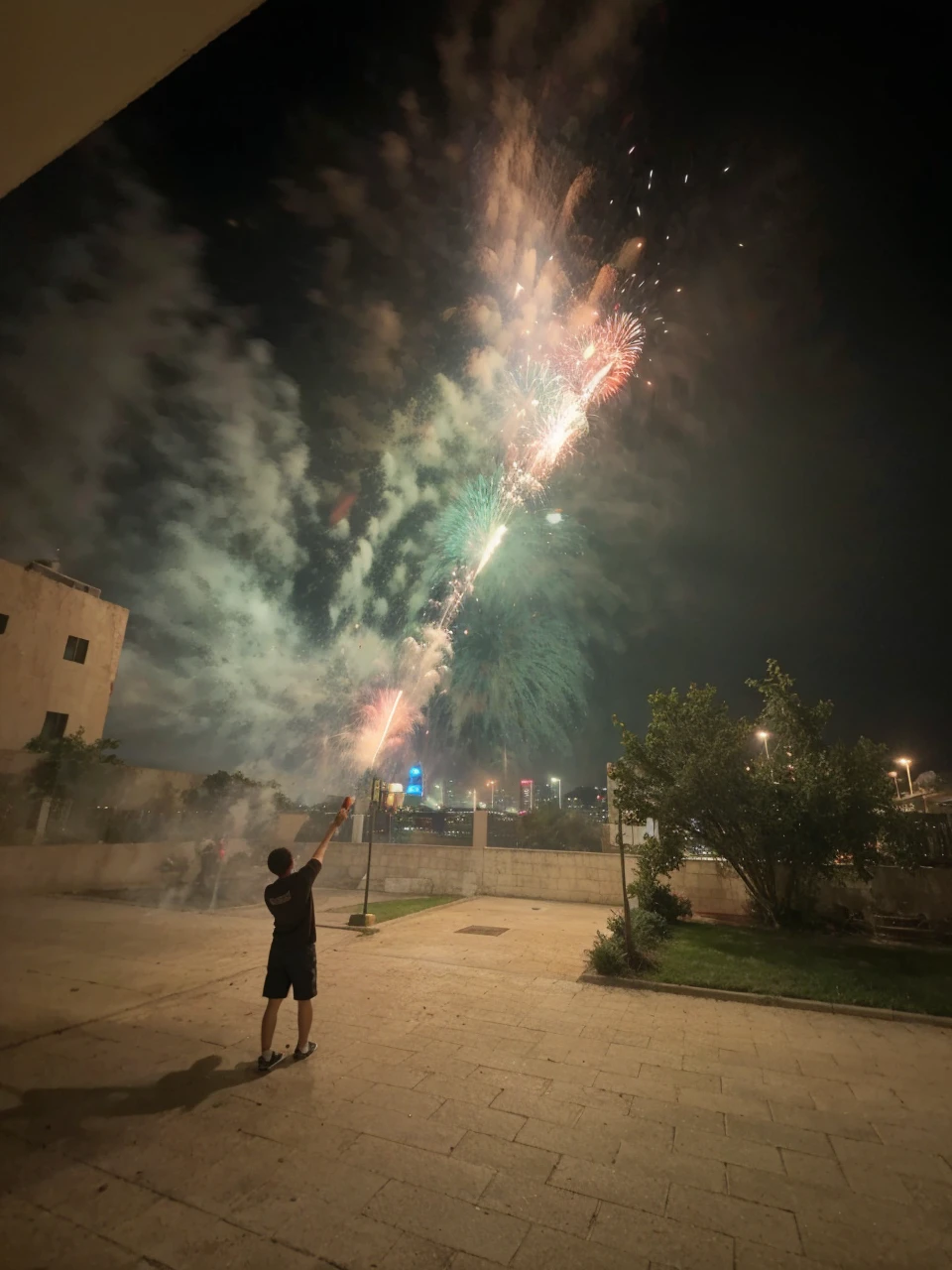 More fireworks