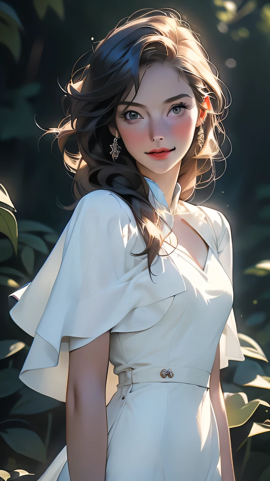 A man gradually travels away,Atmospheric distance sense,Whole body diagram,Epic fantasy digital art style,Epic fantasy art style HD,Epic fantasy art style,detailed fantasy digital art,Epic fantasy style art,epic exquisite character art,4K幻想艺术,2。5 D CGI 动漫奇幻艺术品,The man wears a flower on his head,photo of the most beautiful artwork in the world,Has a soft sheen,((Epic heroic fantasy,Wounded heroes,Dynamic pose of dying on the floor,fantastic location,Majestic cluttered environment) ), 全身 8k 统一渲染, Action shot, Skin Pores, Very dim light, Heavy shadows, detailded, Detailed face, (full of vitality, Photo realistic, PhotoRealistic, Dramatic, sombre, Sharply Focused, 8k), (sophisticated:1.4),decadent,(highly detaild:1.4),DIGITAL PAINTING,octanerendering,art stations,concept art by theCHAMBA,smoothing,Sharply Focused,illustartion,The art of artgerm,(loish:0.23),wlop ilya kuvshinov, and greg rutkowski and alphonse mucha gracias, (global lighting, Studio light, Volumetric Light), Particles float,