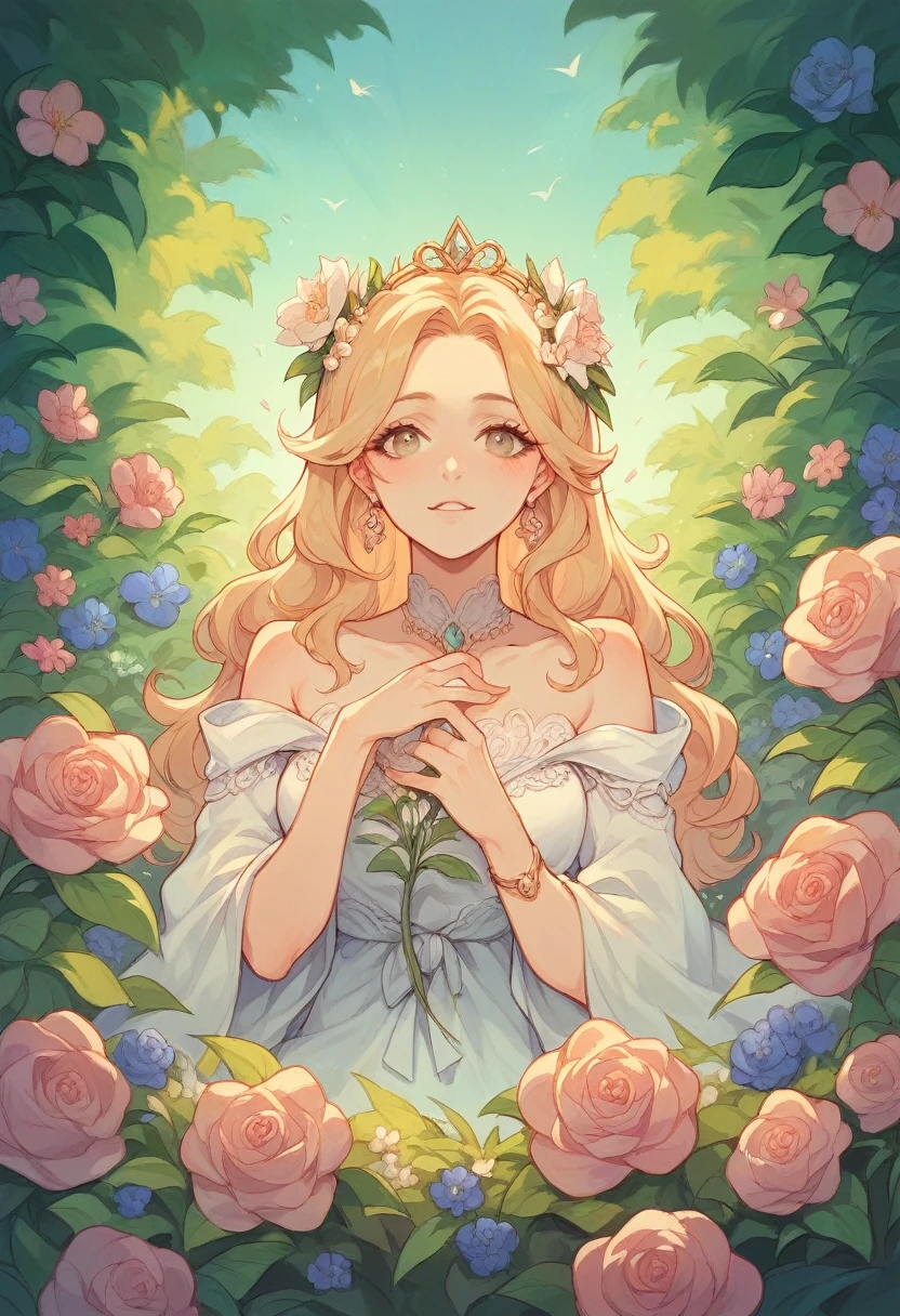 Beautiful flowers art
