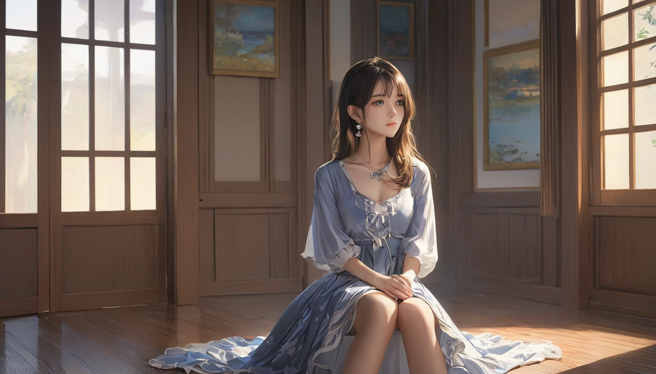 (masterpiece, Highest quality:1.2), One girl, alone