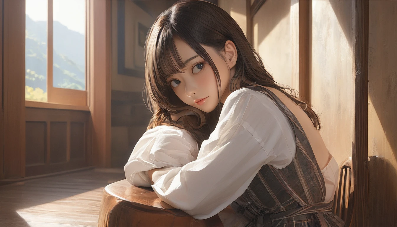 (masterpiece, Highest quality:1.2), One girl, alone