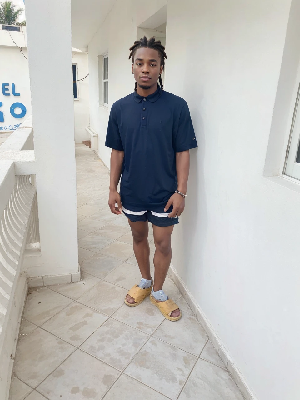 young man with dreadlock