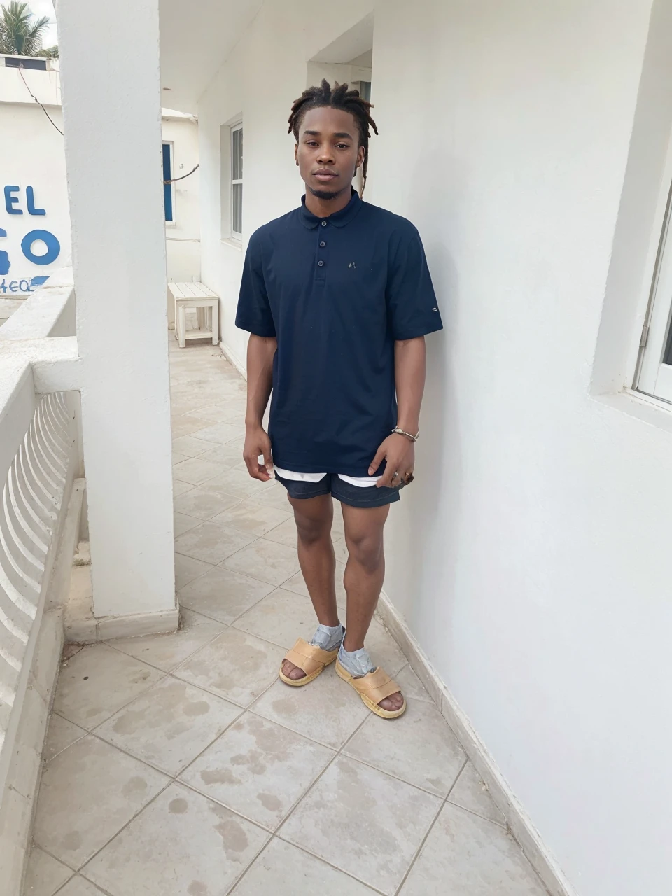 young man with dreadlock