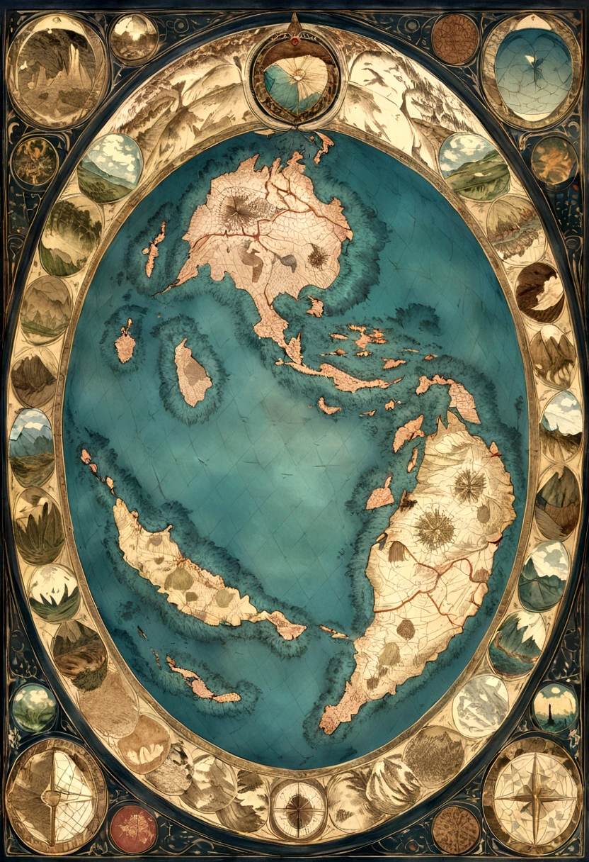 Sure, here's a prompt you can use to draw Pangaea:
"Imagine you're an explorer traveling back in time to the era of Pangaea, the ancient supercontinent. Using your imagination and knowledge of geography, draw a detailed map of Pangaea as it existed approximately 200-300 million years ago. Include major landmasses and geographical features such as mountains, rivers, and coastlines. Be creative and use different colors or shading to represent different types of terrain. Consider how the continents fit together like a giant jigsaw puzzle and try to capture the awe-inspiring scale of this long-lost world." Use Malaysia as the land.