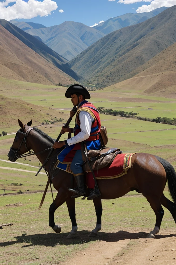I need an image of the battle of Ayacucho Venezuela