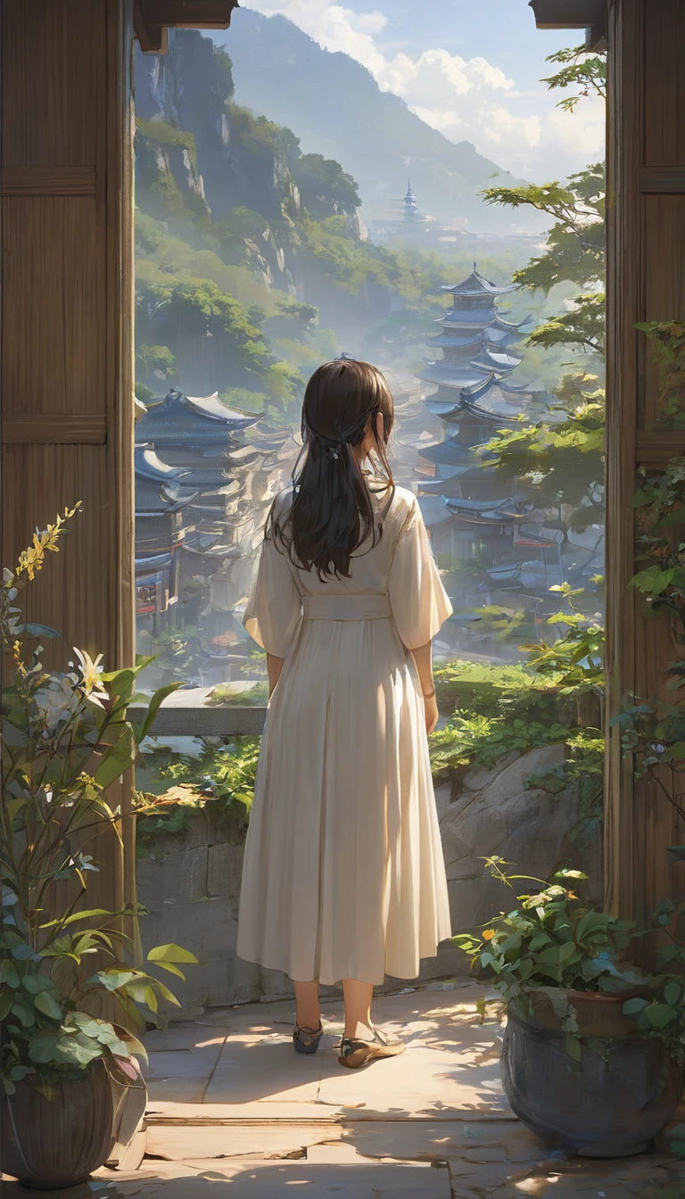 (masterpiece, Highest quality:1.2), One girl, alone