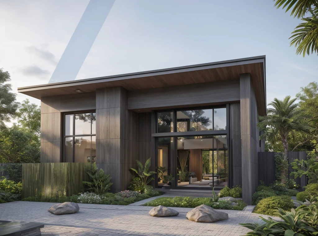 ((best quality)), ((masterpiece)), (detailed), perfect face, ((Masterpiece)), (best quality), (ultras Realistic), 8k, Raw photo, a rendering of a modern house with vietnamese roof anh brick yard , realistic garden, contemporary house, exterior design, wide establishing shot, modern house, in style of simplified realism, concept house, realistic building, front elevation view, wide angle exterior 2022, inter dimensional villa, building facing, sharp focus ilustration hq, modern style, realistic establishing shot, concept house, wide angle exterior 2022, precise architectural rendering, inter dimensional villa, award-winning render, front-view, mid-view, detailed rendering, architectural render, architecture render, modern house, architectural visualization, realistic architecture, insanely detailed rendering, exterior , trees landscape, sky wood paneled ceiling, a rendering of a modern house with a garden, precise architectural rendering, high quality rendering, award-winning render, professional render, beautiful 3 d rendering, beautiful rendering, architectural rendering, a photorealistic rendering, luxcore render, stunning render, an award winning digital render, beautiful rendered, high-quality render, architectural 3 d render, artistic render, a view of a garden with lots of flowers and plants, in a cottagecore flower garden, cottagecore flower garden, lush flowery outdoors, garden with flowers, flower garden summer morning, lots of plants and flowers, lush garden surroundings, lush chic garden, with a french garden, lush plants and flowers, home and garden, garden at home, homes and gardens, permaculture, with a garden, sustainable architecture, gardening, green house, homes and garden magazine, beautiful house on a forest path, vegetal architecture, a rendering of a modern house with a small balcony and a bancony , precise architectural rendering, modern house, contemporary house, concept house, street,