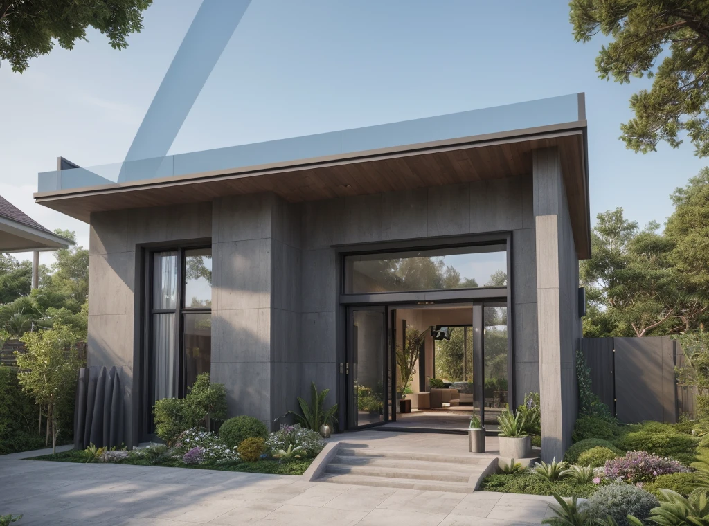 ((best quality)), ((masterpiece)), (detailed), perfect face, ((Masterpiece)), (best quality), (ultras Realistic), 8k, Raw photo, a rendering of a modern house with vietnamese roof anh brick yard , realistic garden, contemporary house, exterior design, wide establishing shot, modern house, in style of simplified realism, concept house, realistic building, front elevation view, wide angle exterior 2022, inter dimensional villa, building facing, sharp focus ilustration hq, modern style, realistic establishing shot, concept house, wide angle exterior 2022, precise architectural rendering, inter dimensional villa, award-winning render, front-view, mid-view, detailed rendering, architectural render, architecture render, modern house, architectural visualization, realistic architecture, insanely detailed rendering, exterior , trees landscape, sky wood paneled ceiling, a rendering of a modern house with a garden, precise architectural rendering, high quality rendering, award-winning render, professional render, beautiful 3 d rendering, beautiful rendering, architectural rendering, a photorealistic rendering, luxcore render, stunning render, an award winning digital render, beautiful rendered, high-quality render, architectural 3 d render, artistic render, a view of a garden with lots of flowers and plants, in a cottagecore flower garden, cottagecore flower garden, lush flowery outdoors, garden with flowers, flower garden summer morning, lots of plants and flowers, lush garden surroundings, lush chic garden, with a french garden, lush plants and flowers, home and garden, garden at home, homes and gardens, permaculture, with a garden, sustainable architecture, gardening, green house, homes and garden magazine, beautiful house on a forest path, vegetal architecture, a rendering of a modern house with a small balcony and a bancony , precise architectural rendering, modern house, contemporary house, concept house, street,