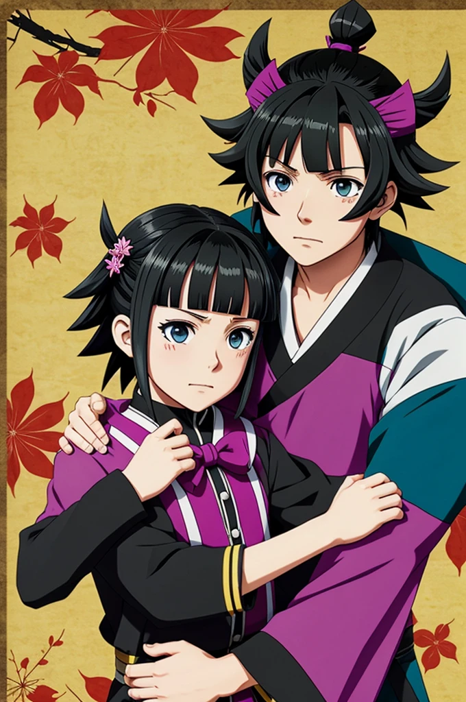 Captura de pantalla de Kimetsu No Yaiba.
little Tomioka