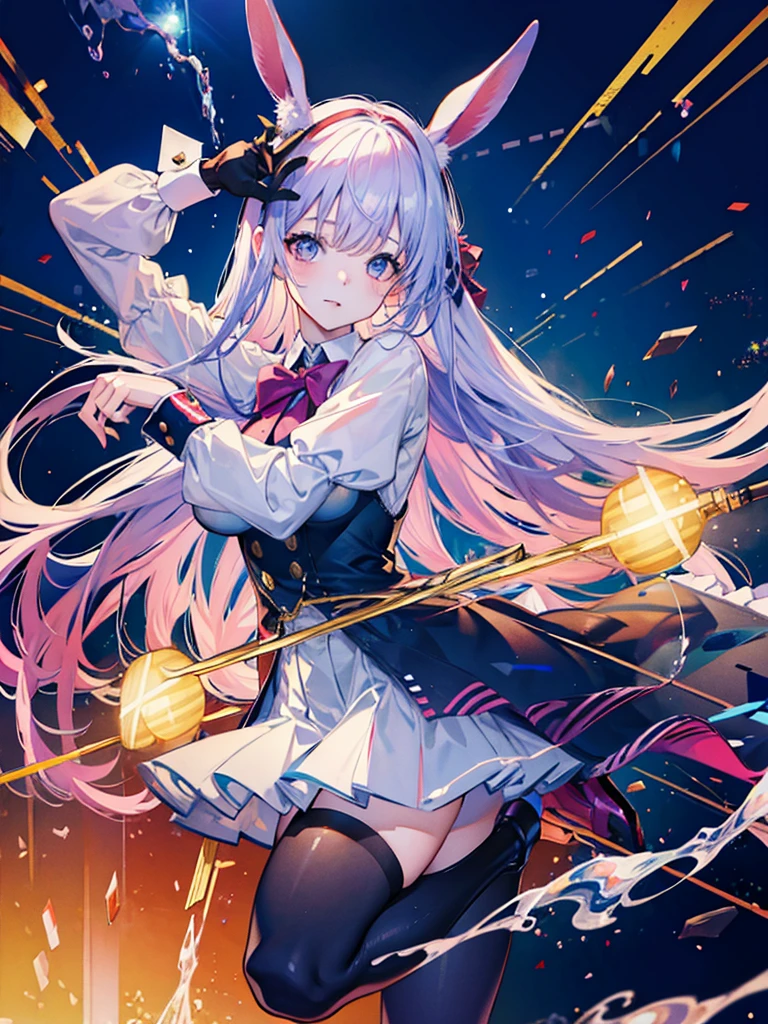  (((masterpiece))), best quality, Ultra-fine CG unity 8k wallpaper (Bunny Girl)