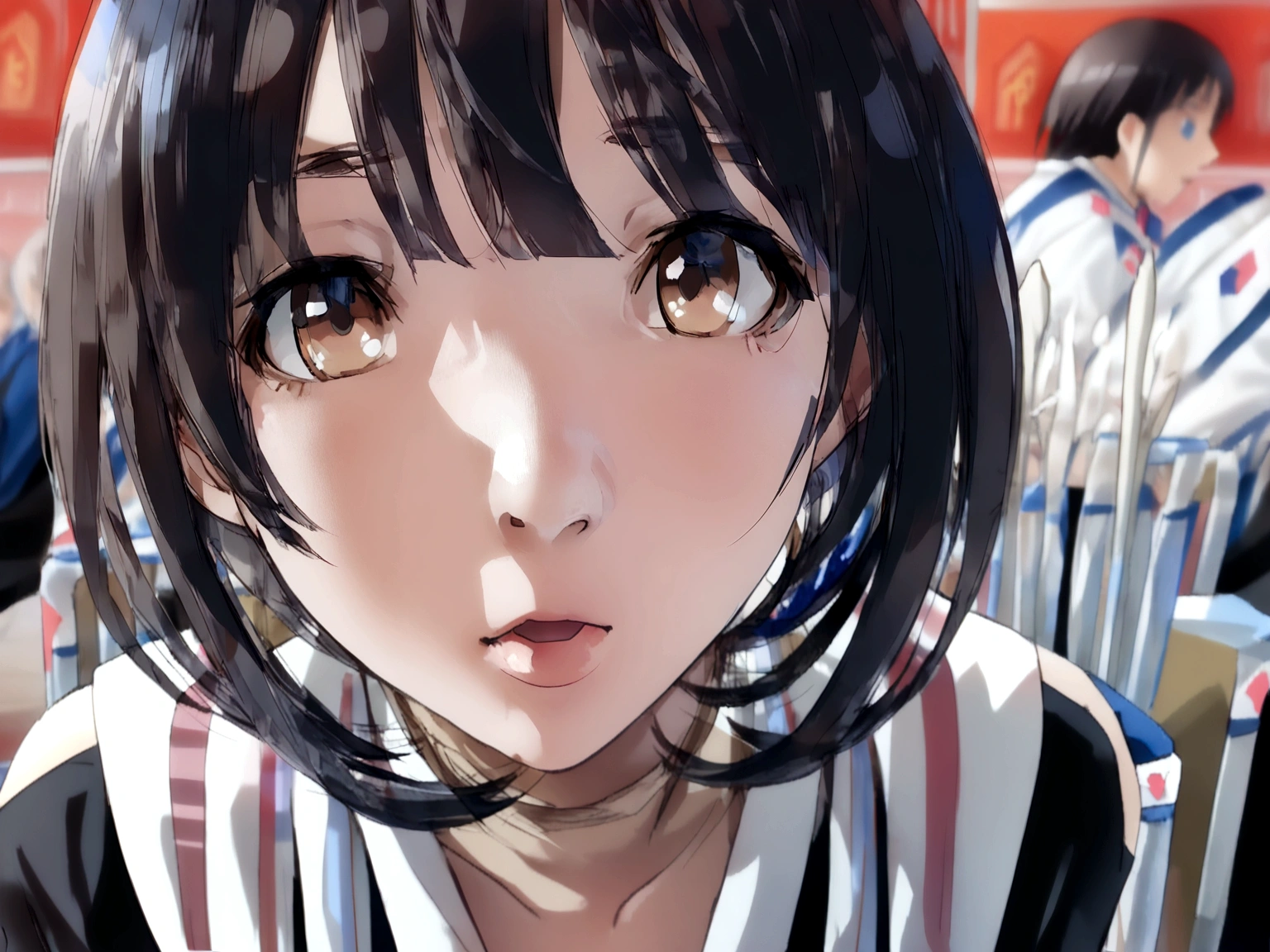 (masterpiece, best quality:1.2),((Practical:1.1)),((Perfect anatomical structure)),((Solitary:1.5)), ((Solitary:1.5)),((1 middle-aged woman:1.5)),Perfect eyes,Pretty Face, ((Look at the audience:1.4)),((Horizontal angle)),((straight on:1.4)),((Front view:1.4)),Frontal shot,There is light on the face,((Small Breasts:1.3)),(sagging Small Breasts:1.1),((Piutuary Small Breasts:1.1)),(firm:1.1),((University Teachers&#39;Don&#39;t hide your crotch.:1.4)),(Cod Lips),((Squat:1.3)),((Open your legs.:1.3)),(Hold your head high.),((Put your hands on your hips.:1.4)),Delicate and beautiful,(Dark brown hair),((Bare legs:1.4)),((Bare shoulders)),Take a break ((Gold Bikini:1.2)),High heel,(short hair:1.3),