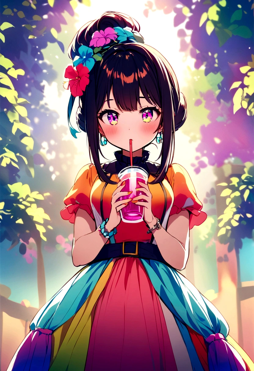 let the girl drink the semen
