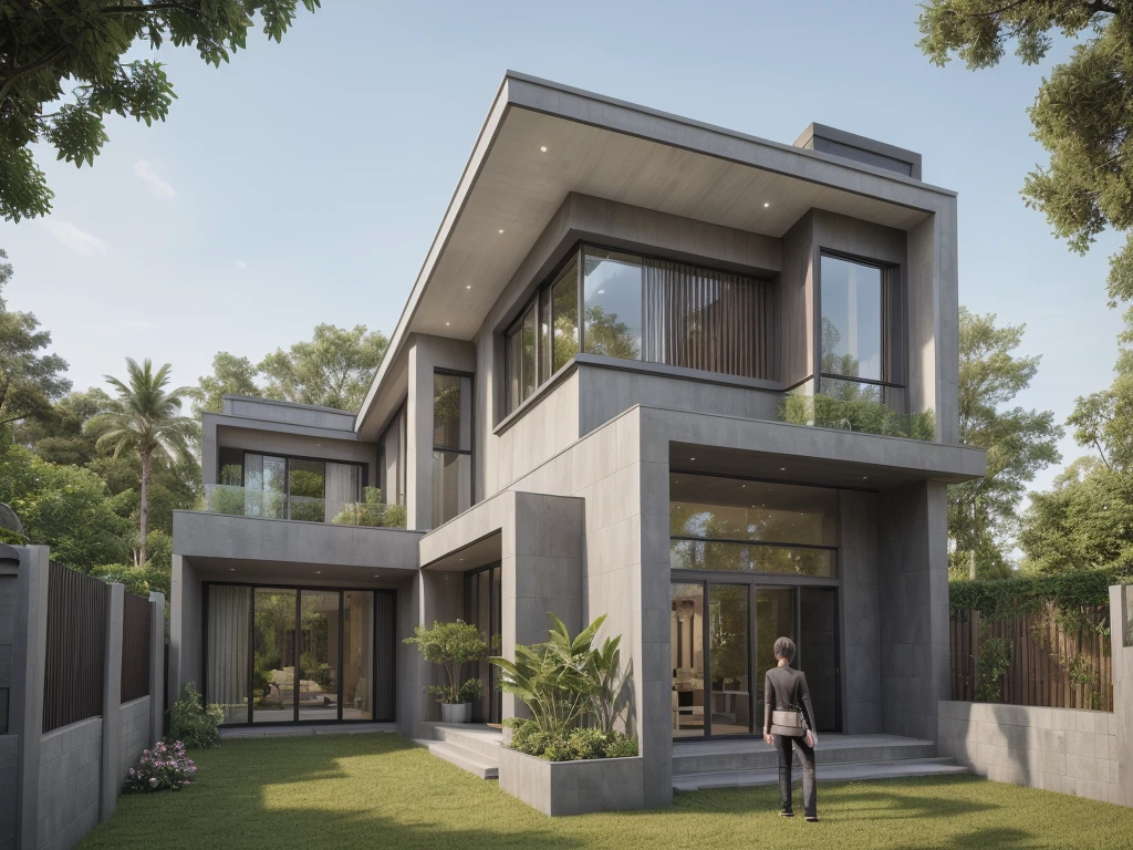 ((best quality)), ((masterpiece)), (detailed), perfect face, ((Masterpiece)), (best quality), (ultras Realistic), 8k, Raw photo, a rendering of a modern house with vietnamese roof anh brick yard , realistic garden, contemporary house, exterior design, wide establishing shot, modern house, in style of simplified realism, concept house, realistic building, front elevation view, wide angle exterior 2022, inter dimensional villa, building facing, sharp focus ilustration hq, modern style, realistic establishing shot, concept house, wide angle exterior 2022, precise architectural rendering, inter dimensional villa, award-winning render, front-view, mid-view, detailed rendering, architectural render, architecture render, modern house, architectural visualization, realistic architecture, insanely detailed rendering, exterior , trees landscape, sky wood paneled ceiling, a rendering of a modern house with a garden, precise architectural rendering, high quality rendering, award-winning render, professional render, beautiful 3 d rendering, beautiful rendering, architectural rendering, a photorealistic rendering, luxcore render, stunning render, an award winning digital render, beautiful rendered, high-quality render, architectural 3 d render, artistic render, a view of a garden with lots of flowers and plants, in a cottagecore flower garden, cottagecore flower garden, lush flowery outdoors, garden with flowers, flower garden summer morning, lots of plants and flowers, lush garden surroundings, lush chic garden, with a french garden, lush plants and flowers, home and garden, garden at home, homes and gardens, permaculture, with a garden, sustainable architecture, gardening, green house, homes and garden magazine, beautiful house on a forest path, vegetal architecture, a rendering of a modern house with a small balcony and a bancony , precise architectural rendering, modern house, contemporary house, concept house, street,