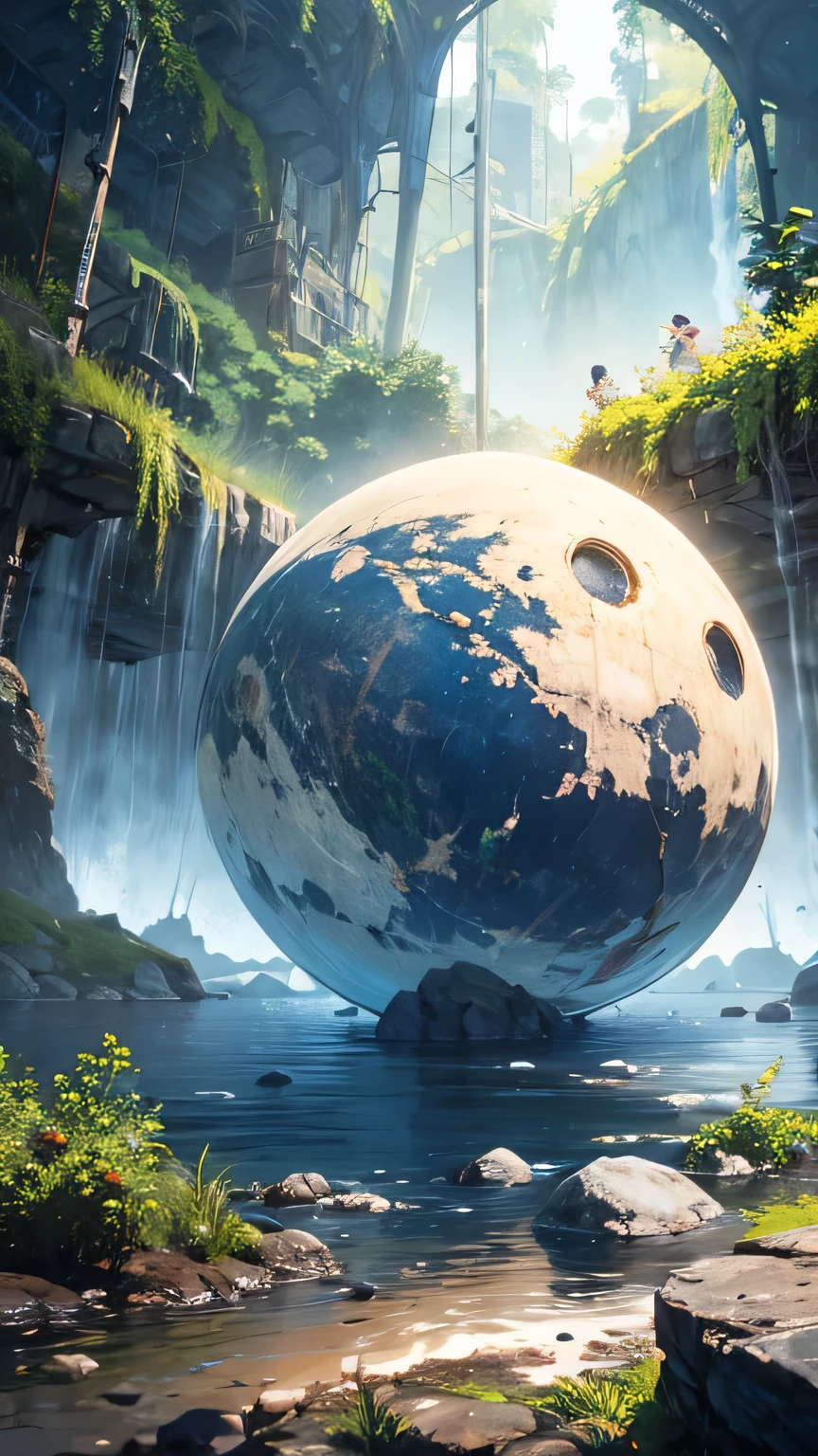 A formless wandering shape of energy