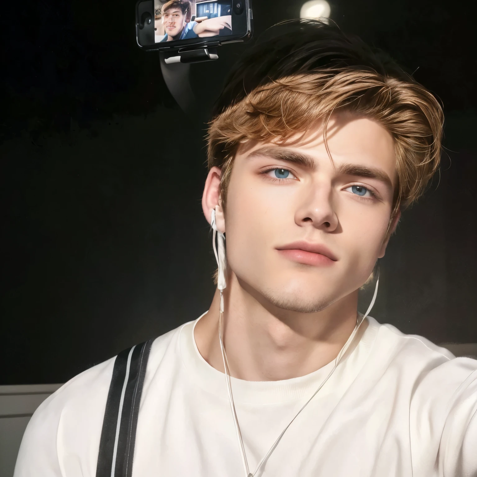 there is a man that is taking a selfie with a camera, christian cline, anato finnstark. perfect faces, handsome face, good looking face, perfect handsome face, really good looking face!!, perfect face and boy, handsome face and beautiful face, archie andrews, headshot profile picture, perfectly lit face, extremely handsome, nathan fowkes, style of seb mckinnon