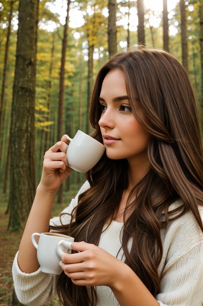 young woman with long brown hair, surrounded by beautiful nature with a cup drinking coffee

Comentarios
APRENDE VOCABULARIO
young woman with long brown hair, surrounded by beautiful nature with a cup drinking coffee