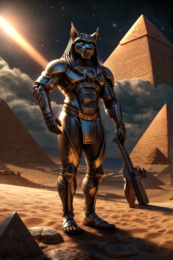 (((Barefoot furry character, full body, cinematic setting, furry male, plantigrade)))
See the earth at the peak of it's glory -
Days that are long gone.
The greatest empire of the ancient times
Behold the light so bright it blinds your eyes!
((Atlantis!))
Ancestor of Mankind
Those who have united
The earth under One Name
See the greatest city stand
In Anabiosis
What has once ruled all the world -
Mighty Poseidonis!
The great ((pyramids)) in place
Shelter us from danger,
We send ships to distant worlds,
Fearing not their anger.
BREAK, ((science-fiction scenery)), ((hitech civilization)), intricate details, highly detailed, extreme detail, octane render, fine art, best quality, highres, (detailed face:1.5), ((full_body)), respecting golden ratio, UHD, (((perfect hands))), low light
