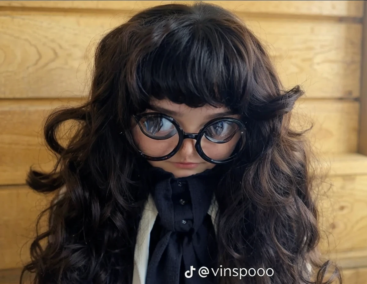 no knot and curly hair